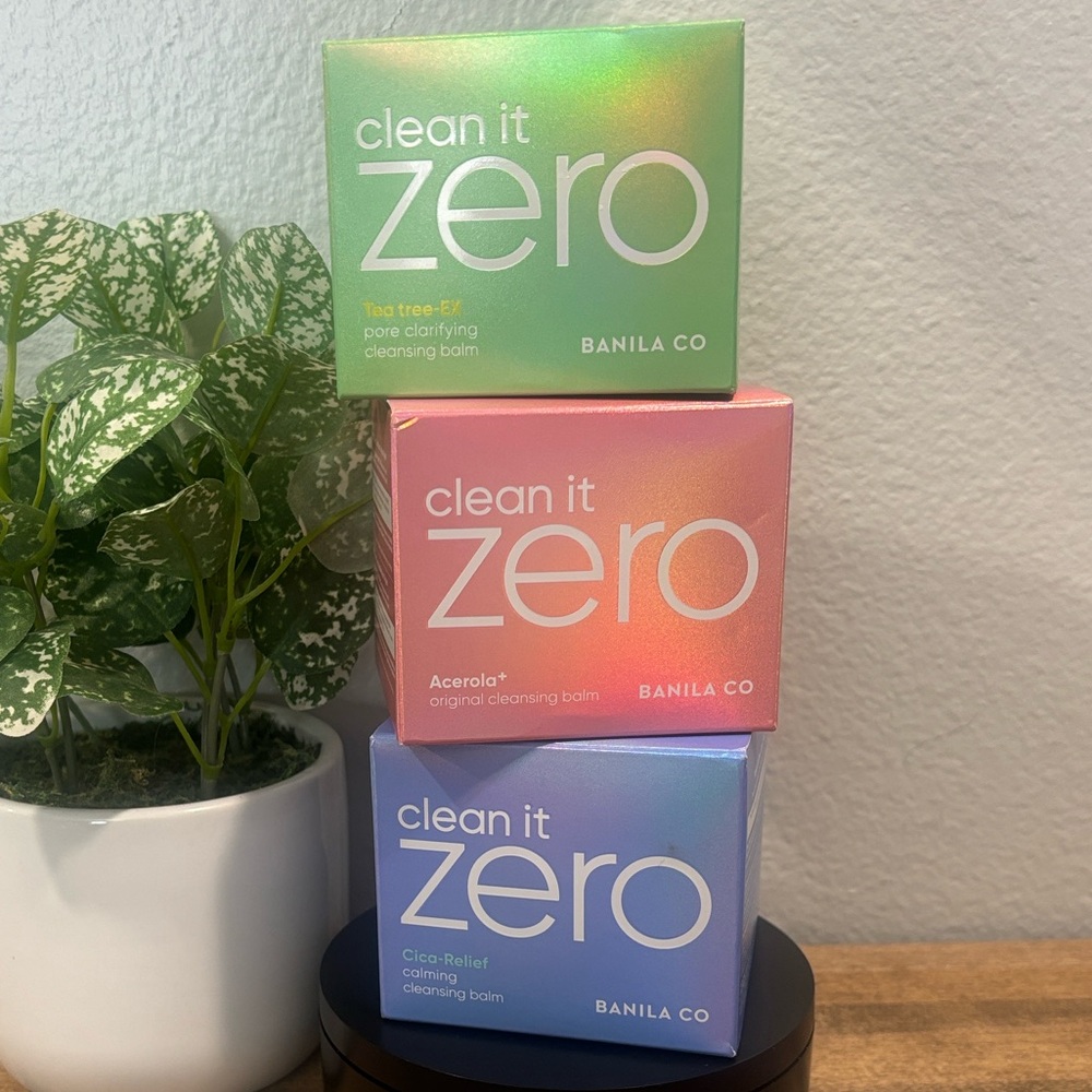 Korean Skincare Face Wash ~ Clean It Zero ~ Trio ~ Original, Calming & TeaTree - Picture 2 of 16